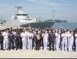 Usai Latihan Dengan Kapal Perang Rusia Saat Exercise Orruda 2026, KRI GNR-332 Tiba di Pangkalan Yokosuka Jepang