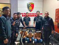 Team Macan Polres Pelabuhan Belawan Amankan Tiga Anggota Geng Motor di Marelan Pasar 9
