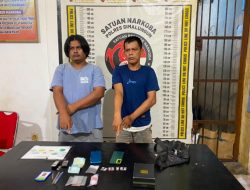 Gerebek Kamar Kos di Tanjung Pasir, Polsek Tanah Jawa Ringkus Dua Pengedar Sabu