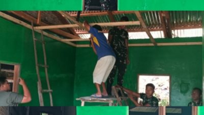 Pembangunan RTLH Terus Dikebut Satgas TMMD Kodim 0210/TU, Progres Capai 75 Persen