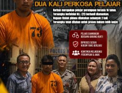 Dua Kali Perkosa Pelajar, Satres PPAPPO Polres Karo Ringkus Pemuda