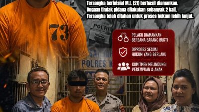 Dua Kali Perkosa Pelajar, Satres PPAPPO Polres Karo Ringkus Pemuda