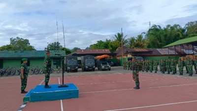 Kasdim 0210/TU Pimpin Apel Siaga Bencana Alam 