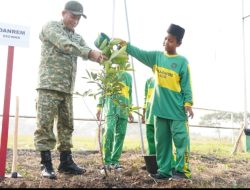 Hari Hutan Nasional, Korem 052/Wijayakrama Tanam 2.000 Pohon Sebagai “Kado untuk Indonesia”