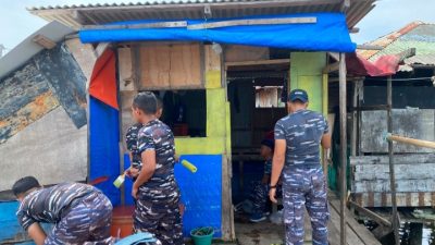 ‎Menggoreskan Warna, Menguatkan Persaudaraan: Kodaeral I Bangun Kedekatan Dengan Masyarakat Pesisir