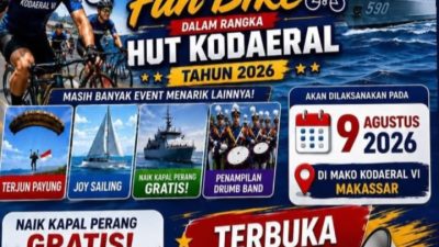 Momen Langka Untuk Warga Makassar! Kapal Perang Dibuka Untuk Masyarakat