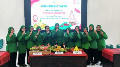 Semarak Lomba HUT Kemerdekaan RI Ke-81 di Makodim 0210/TU