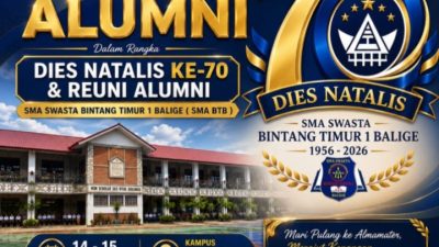 Dies Natalis ke -70 BTB, Alumni 1989 Hasudungan Budi Sinaga: Merawat Kenangan Sembari Berbagi 