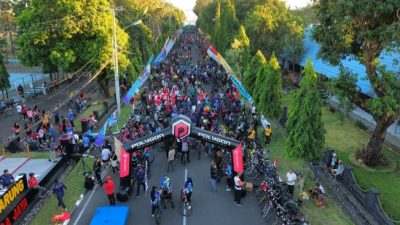 Lautan Manusia Padati Kodaeral VI, NBOD 2026 Sukses Bakar Semangat Patriotisme Warga Makassar