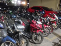 Polsek Balige Berhasil Amankan 22 Motor Knalpot Brong 