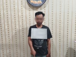 Residivis Narkoba Dibekuk Tim Drugs Wolfa Satresnarkoba Polres Toba di Pinggir Jalan, Polisi Sita 1,28 Gram Sabu