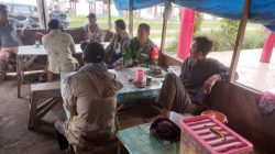 Melalui Komsos, Babinsa Ajak Warga Binaan Cegah Karhutla
