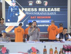 Sat Reskrim Polres Samosir Ungkap 7 Kasus Jadi Perhatian Publik