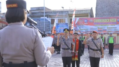 Dua Pejabat Utama Baru Polres Samosir Dilantik, Kapolres Tegaskan Tak Ada Toleransi bagi Personel Terlibat Narkoba