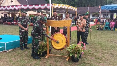 Irdam I/BB Resmi Tutup TMMD Ke-129 Kodim 0210/TU di Desa Sijarango