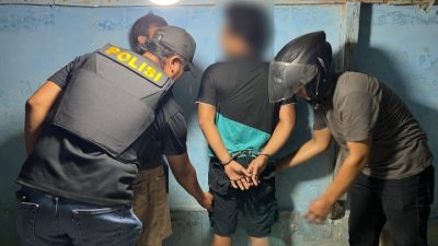 Terbongkar ! Rumah di Pemukiman Padat Pinggir Sungai Deli Jadi Sarang Narkoba