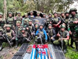 Di Tengah Gelap, Medan Terjal, dan Suhu dingin ekstrim 3 Derajat, Prajurit Koops TNI Habema Amankan Senjata Kelompok Bersenjata di Gamagai