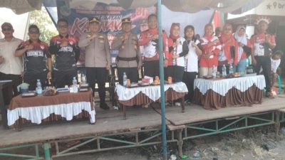 Dodi Suhendra Camat Pendopo Ikuti Giat Karnaval HUT RI ke 81