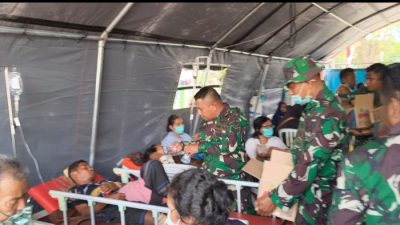 Pascagempa M 7,7 Nagekeo, Kodam IX/Udayana Gerak Cepat Evakuasi Pasien RSUD TC Hillers Maumere