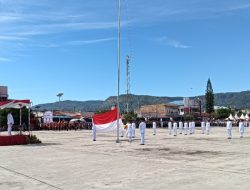 Bupati Toba Effendi Napitupulu Pimpin Upacara Peringatan HUT RI Ke-81
