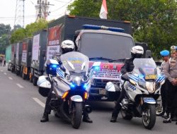 Polda Sumut Berangkatkan 25 Ton Bantuan Kemanusiaan Tahap Pertama untuk Korban Gempa NTT