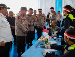 Kapolda Sumut Cek Langsung Pemeriksaan Kesehatan Gratis untuk Warga Samosir