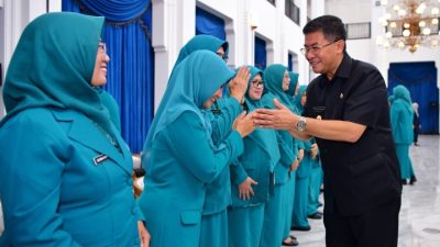 Kukuhkan Pengurus TP PKK Jabar, Wagub Erwan: Langsung Gas, Stunting Prioritas