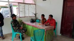Danramil 16/Laguboti Jalin Silahturahmi dan Kedekatan dengan Kepala Desa dan Perangkat Desa Sidulang 