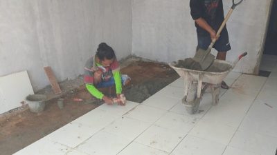 Progres Pembangunan KDKMP di Desa Tarabunga di 79,81 Persen 