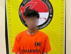Undercover Buy Berhasil, Satresnarkoba Humbahas Ringkus Pengedar Sabu