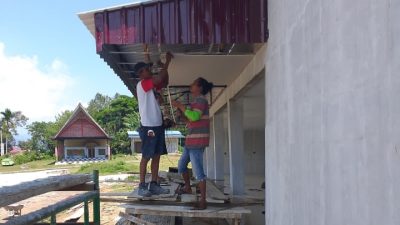 Progres Pembangunan KDKMP di Desa Tarabunga Kecamatan Tampahan Capai 79,95 Persen 