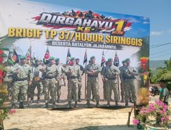 Brigif TP 37/HS Tunjukkan Bukti Nyata Perkuat Ketahanan Pangan Nasional di HUT Pertama