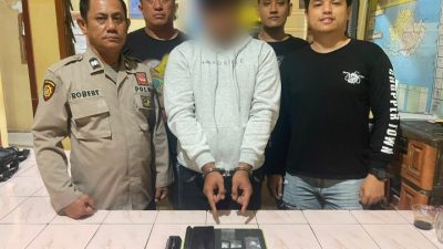 Bongkar Transaksi Narkoba di Pinggir Jalan, Polsek Gunung Malela Ringkus Pemuda Simpan Sabu di Kamar Hotel