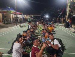 Kapolsek Silou Kahean Gelar Syukuran Meriah bagi 48 Anggota Paskibra