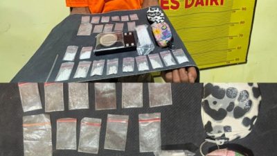 Simpan Sabu Dibungkus Kaos Kaki, Sat Narkoba Polres Dairi Ringkus Terduga Pengedar di Huta Rakyat