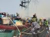 Api Melalap KM Cendrawasih Laut di Gabion, Posal Medan Labuhan Kodaeral I Sigap Jaga Keselamatan 