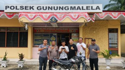 Kabur Sampai ke Aceh, Pelaku Curanmor Asal Simalungun Akhirnya Diringkus Polsek Gunung Malela