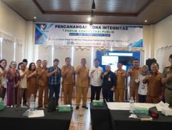 Sekda Toba Hadiri Pencanangan Zona Integritas dan Forum Konsultasi Publik Balai POM