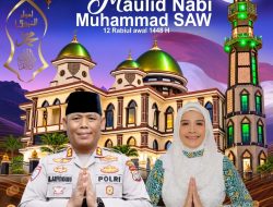 Teladani Akhlak Rasulullah, Kapolres Simalungun Sampaikan Ucapan Selamat Maulid Nabi Muhammad SAW