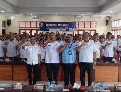 Inspektorat Toba Gelar Sosialisasi Antikorupsi, Perkuat Integritas ASN