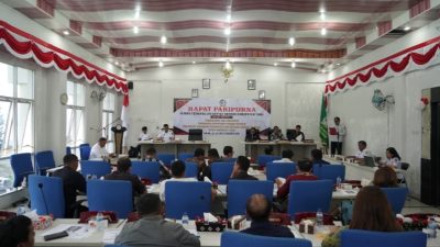 Fraksi-Fraksi DPRD Toba Setuju Ranperda PAPBD TA 2026 Dibahas Lebih Lanjut