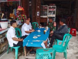 Babinsa Koptu J Pangaribuan Jaga Hubungan Harmonis dengan Warga Desa Sibuea 