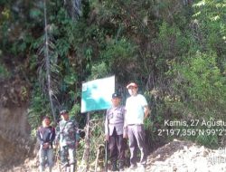 TNI-Polri Bersama Elemen Masyarakat Melaksanakan Patroli dan Sosialisasi Cegah Karhutla di Wilayah Balige