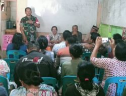 Danramil 16/Laguboti Hadiri Undangan Musdes BUMDes di Desa Gasaribu 