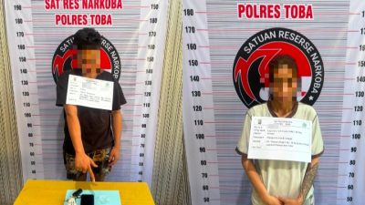 Tim Drugs Wolfa Satresnarkoba Polres Toba Berhasil Amankan Pria dan Wanita di Cafe di Balige Terkait Ekstasi