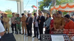 Babinsa Koramil 16/Laguboti Hadiri Undangan Peresmian Tempat Ibadah Gereja Bethel Indonesia
