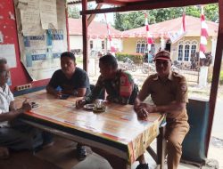 Babinsa Jalin Komunikasi Bersama Warga
