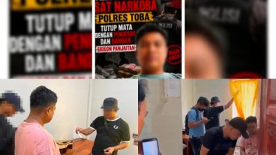 Tindak Lanjuti Aduan Masyarakat di Media Sosial, Satresnarkoba Polres Toba Gerebek Kost yang Disebut Jadi Lokasi Dugaan Peredaran Narkoba