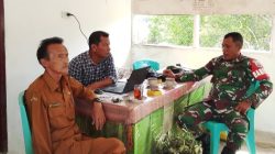 Babinsa Koramil 16/Laguboti Jalin Hubungan Baik dengan Kepala Desa Sidulang 