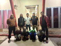 Viral ‘Rayap Besi’, Sat Reskrim Polres Humbahas Amankan Empat Terduga Pelaku di Doloksanggul